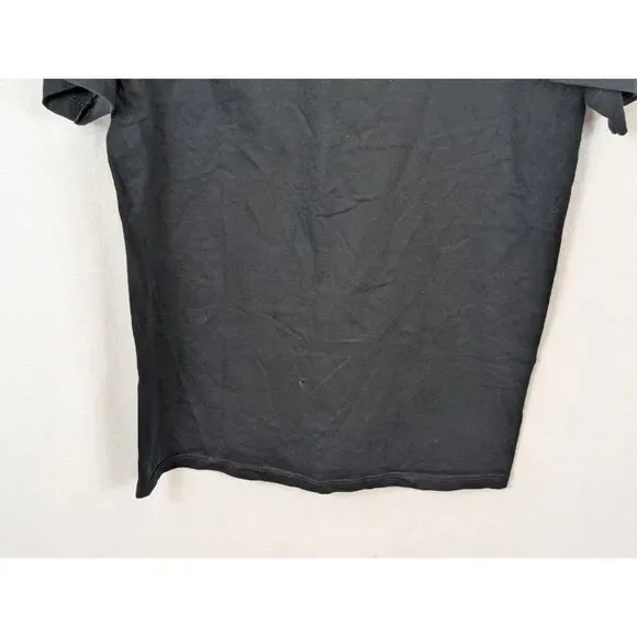 Vintage 1986 Cat Face T-Shirt Black Women's Size Large 42-44 - Picture 11 of 11